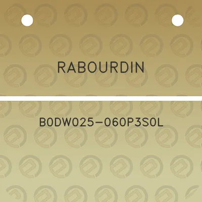 rabourdin-b0dw025-060p3s0l