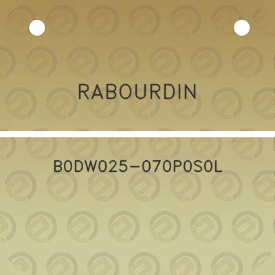 rabourdin-b0dw025-070p0s0l