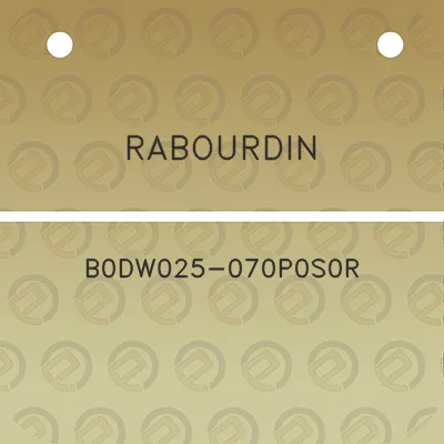 rabourdin-b0dw025-070p0s0r