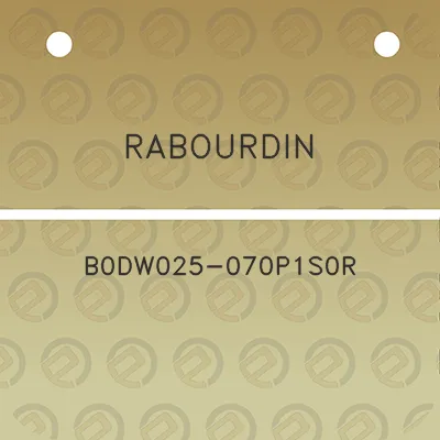 rabourdin-b0dw025-070p1s0r