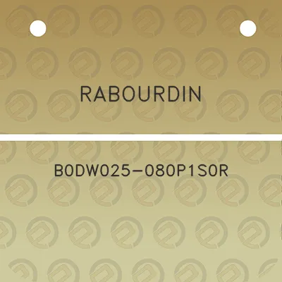 rabourdin-b0dw025-080p1s0r