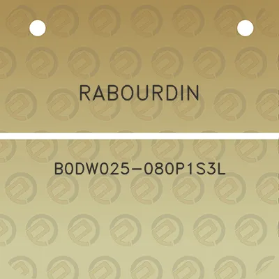 rabourdin-b0dw025-080p1s3l