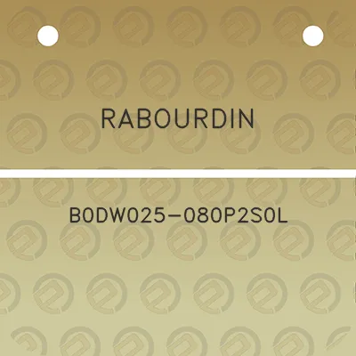 rabourdin-b0dw025-080p2s0l