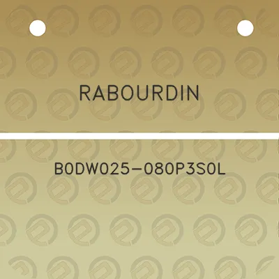 rabourdin-b0dw025-080p3s0l