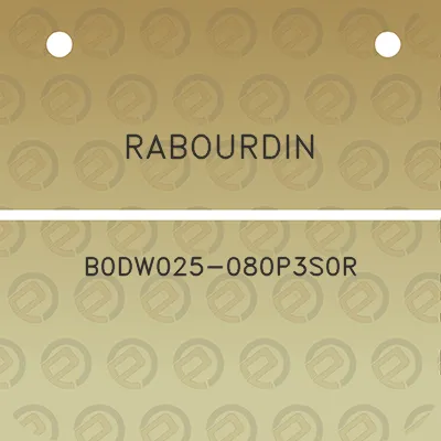 rabourdin-b0dw025-080p3s0r