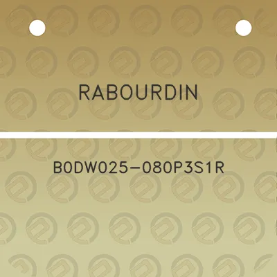 rabourdin-b0dw025-080p3s1r