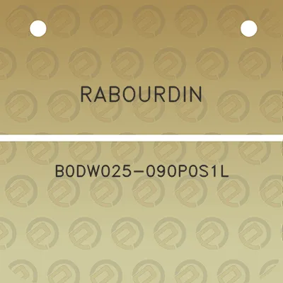 rabourdin-b0dw025-090p0s1l