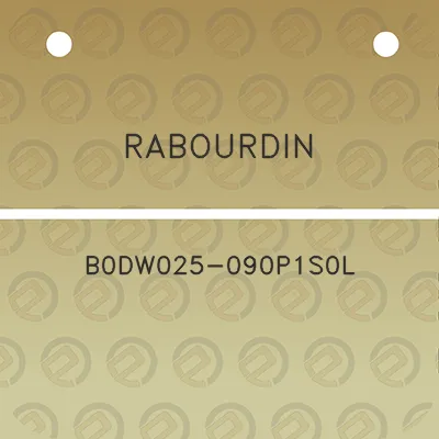 rabourdin-b0dw025-090p1s0l