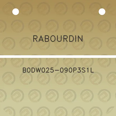 rabourdin-b0dw025-090p3s1l