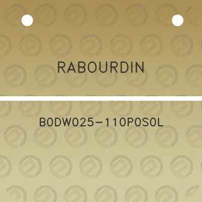 rabourdin-b0dw025-110p0s0l