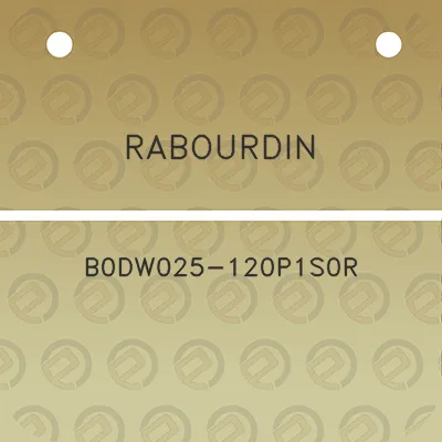 rabourdin-b0dw025-120p1s0r