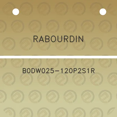 rabourdin-b0dw025-120p2s1r