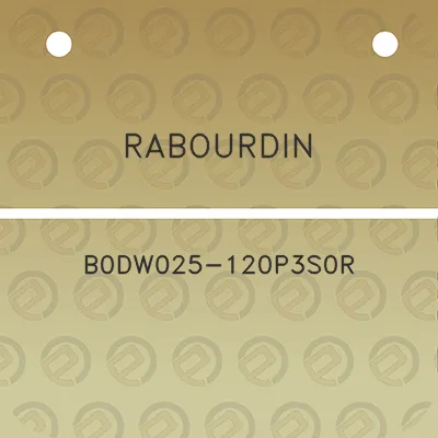 rabourdin-b0dw025-120p3s0r