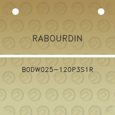 rabourdin-b0dw025-120p3s1r