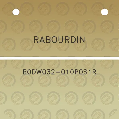 rabourdin-b0dw032-010p0s1r