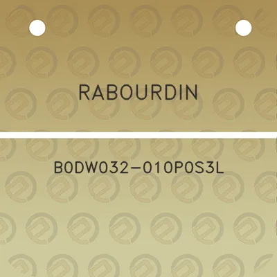 rabourdin-b0dw032-010p0s3l