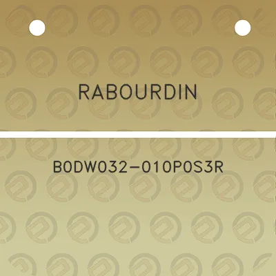 rabourdin-b0dw032-010p0s3r