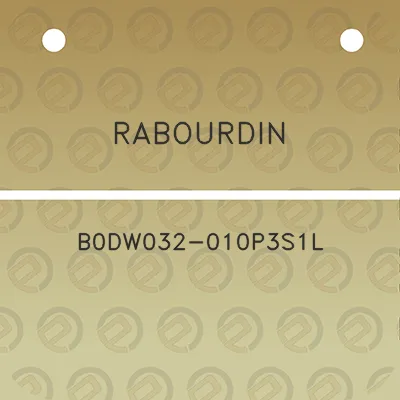 rabourdin-b0dw032-010p3s1l