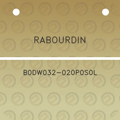 rabourdin-b0dw032-020p0s0l