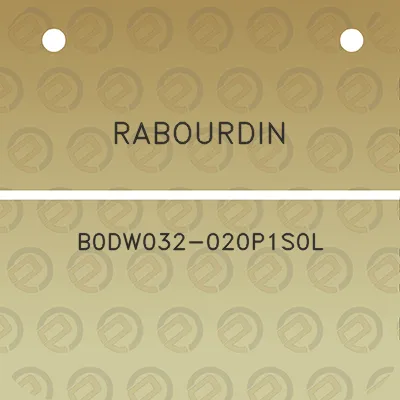 rabourdin-b0dw032-020p1s0l