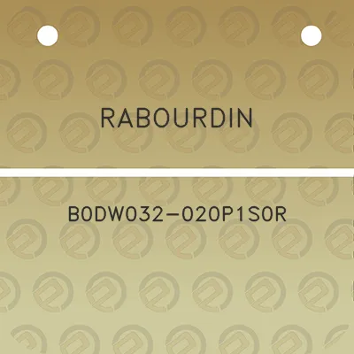 rabourdin-b0dw032-020p1s0r