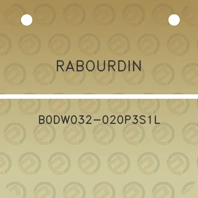 rabourdin-b0dw032-020p3s1l