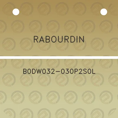 rabourdin-b0dw032-030p2s0l