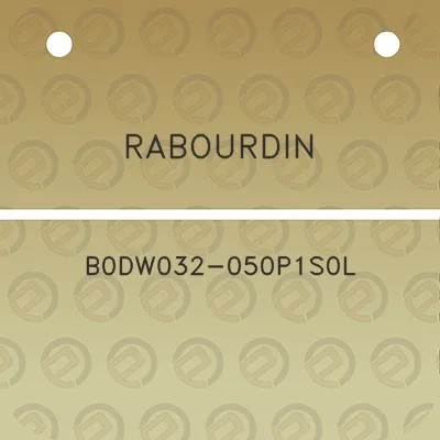 rabourdin-b0dw032-050p1s0l