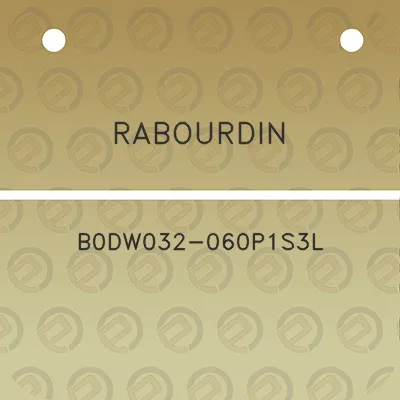 rabourdin-b0dw032-060p1s3l