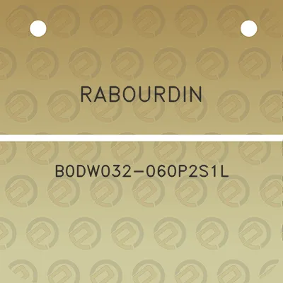 rabourdin-b0dw032-060p2s1l