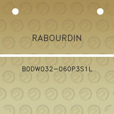 rabourdin-b0dw032-060p3s1l