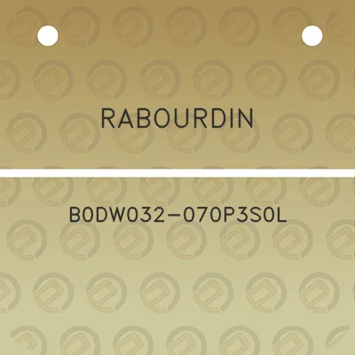 rabourdin-b0dw032-070p3s0l