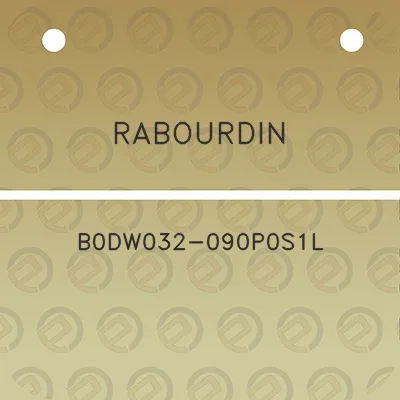 rabourdin-b0dw032-090p0s1l