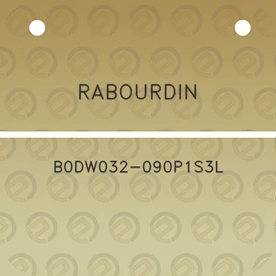 rabourdin-b0dw032-090p1s3l