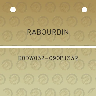 rabourdin-b0dw032-090p1s3r