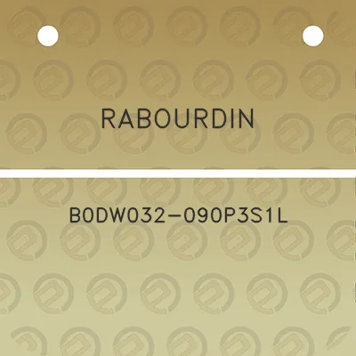 rabourdin-b0dw032-090p3s1l