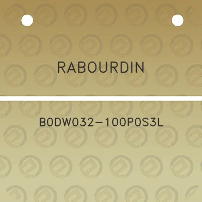 rabourdin-b0dw032-100p0s3l