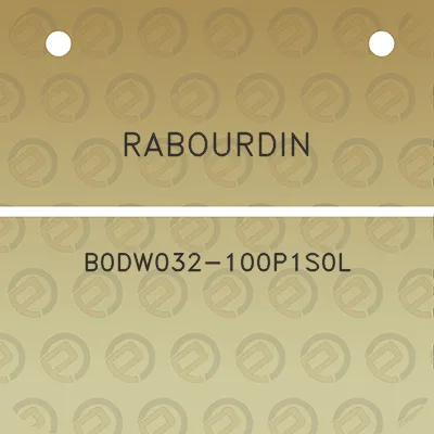 rabourdin-b0dw032-100p1s0l