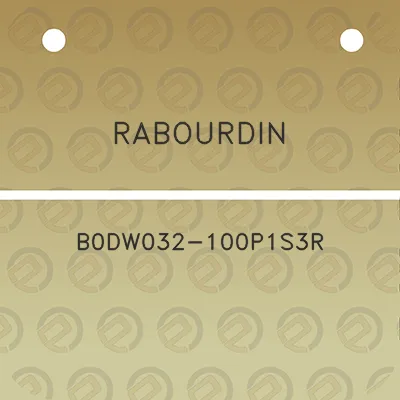 rabourdin-b0dw032-100p1s3r