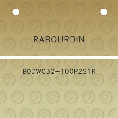 rabourdin-b0dw032-100p2s1r