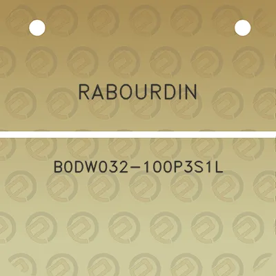 rabourdin-b0dw032-100p3s1l