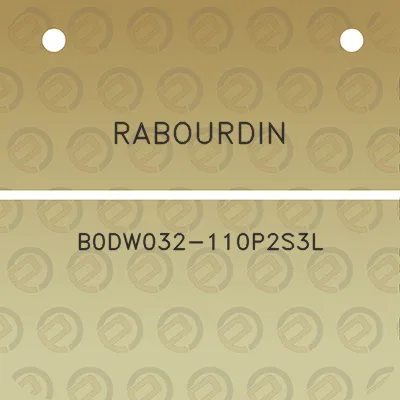 rabourdin-b0dw032-110p2s3l