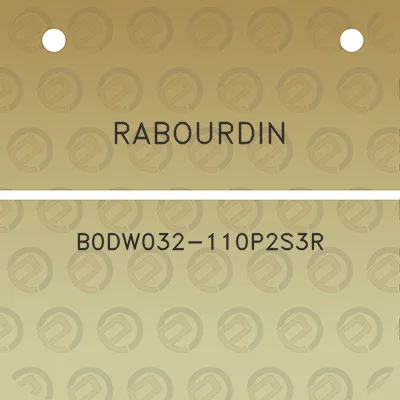 rabourdin-b0dw032-110p2s3r