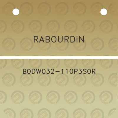 rabourdin-b0dw032-110p3s0r