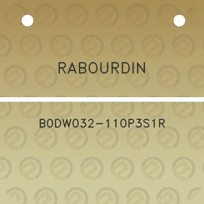 rabourdin-b0dw032-110p3s1r