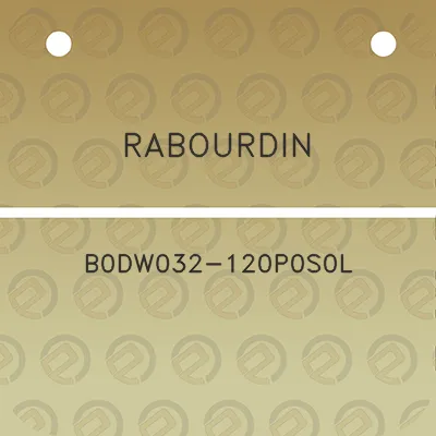 rabourdin-b0dw032-120p0s0l