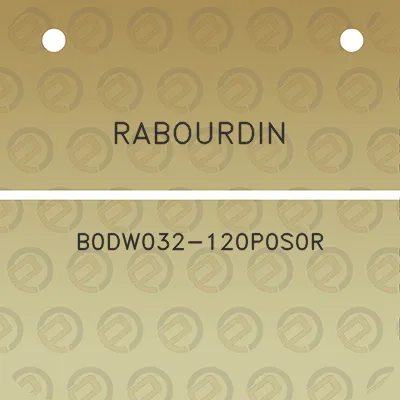 rabourdin-b0dw032-120p0s0r