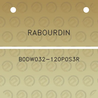 rabourdin-b0dw032-120p0s3r