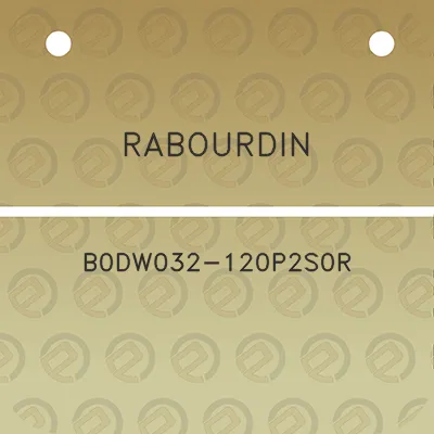 rabourdin-b0dw032-120p2s0r