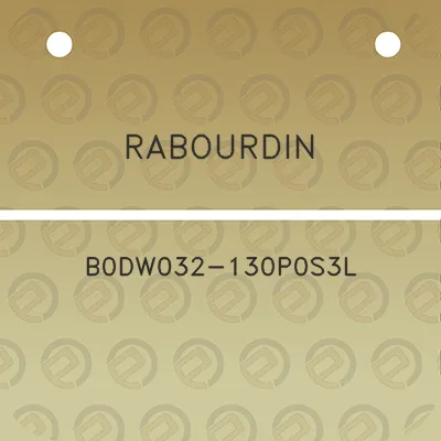 rabourdin-b0dw032-130p0s3l